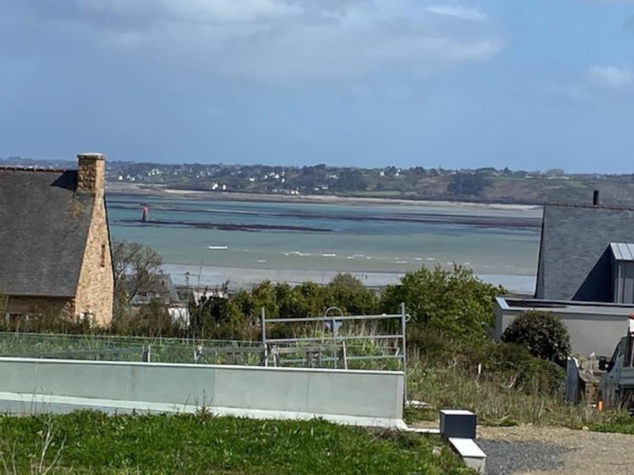 La Bernique Blanche De Perros Vue Mer 4 Personnes Extérieur photo